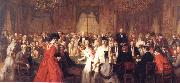 William Powell  Frith The Salon d'Or Homburg oil painting picture wholesale